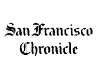 Logo for publication San Francisco Chronicle featuring dmp3 Music Convert CD to MP3 service